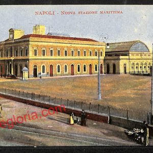 ah3383 - CARTOLINE D'EPOCA - Napoli Citta - Nuova Stazione Marittima