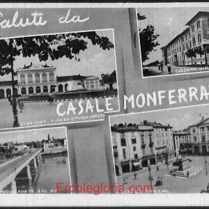 ad9457 - CARTOLINA D'EPOCA - Alessandria Provincia - Casale Monferrato  1959