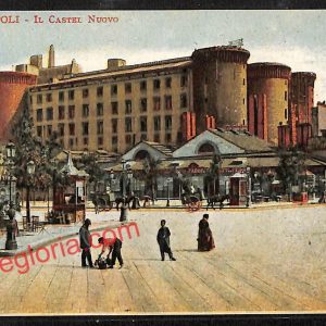 ah3386 - CARTOLINE D'EPOCA - Napoli Citta - Il Castel Nuovo