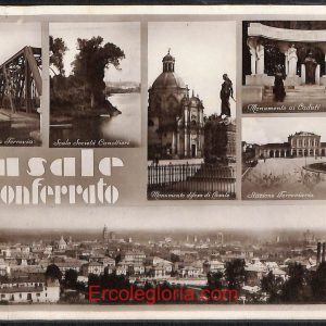 ad9460 - CARTOLINA D'EPOCA - Alessandria Provincia - Casale Monferrato  1935