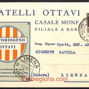 ad9467 - CARTOLINA D'EPOCA - Alessandria Provincia - Casale Monferrato  1935