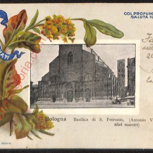 ae2536 - CARTOLINA  D'EPOCA - Bologna Città - Basilica di S. Petronio