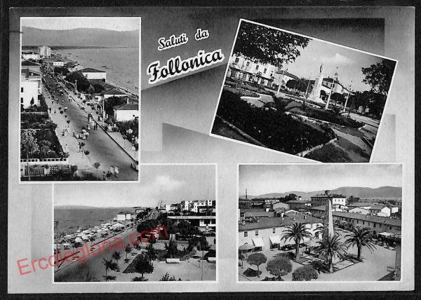 ag2177 - CARTOLINA D'EPOCA - Grosseto Provincia - Follonica