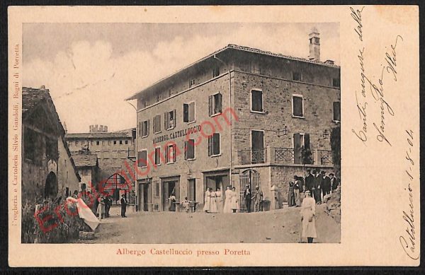ae2795 - CARTOLINA  D'EPOCA - Bologna Provincia - Porretta   1904
