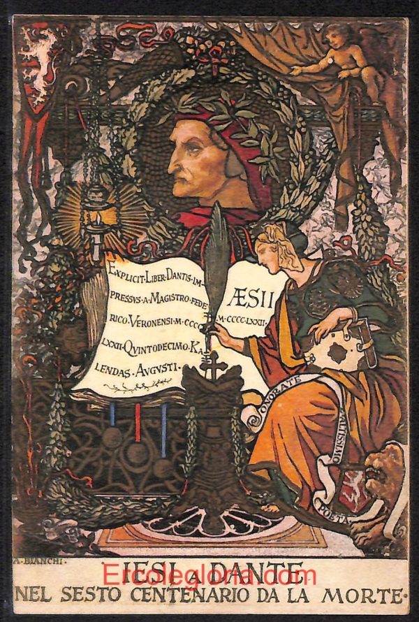 ad9770 - CARTOLINA  ILLUSTRATA D'EPOCA - Ancona Provincia - Jesi   1912