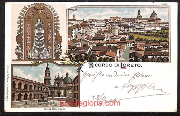 ad9781 - CARTOLINA  D'EPOCA - Ancona Provincia - Loreto  1900