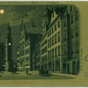33860 - Ansichtskarten VINTAGE POSTCARD: GERMANY Deutschland - Augsburg GRUSS