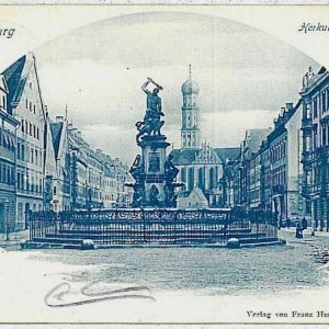 33859 - Ansichtskarten VINTAGE POSTCARD: GERMANY Deutschland -  Augsburg  1899