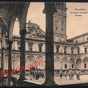 ah7394 - CARTOLINA D'EPOCA - Piacenza Città - 4° Genio Pontieri
