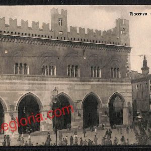 ah7395 - CARTOLINA D'EPOCA - Piacenza Città - Palazzo Gotico
