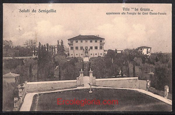ad9824 - CARTOLINA  D'EPOCA - Ancona Provincia - Senigallia   1915