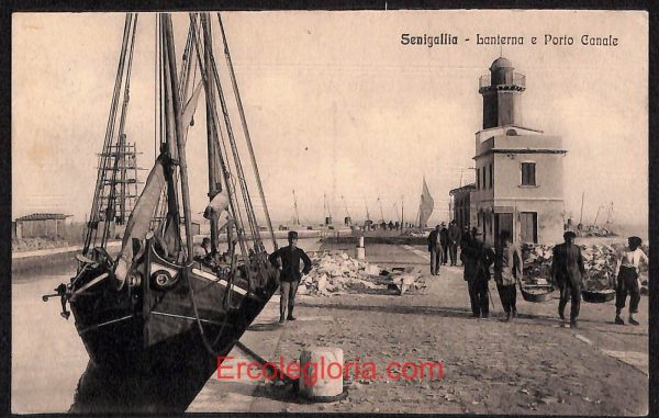 ad9829 - CARTOLINA  D'EPOCA - Ancona Provincia - Senigallia   1914