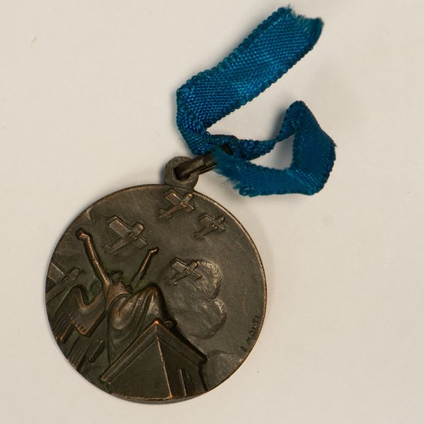 NA0164 - Medaglia Italia Esposizione Dell' Aeronautica Italiana Milano 1934 - immagine 2