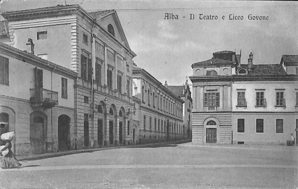 ab4252 -  CARTOLINA  D'EPOCA -  Cuneo Provincia -  ALBA
