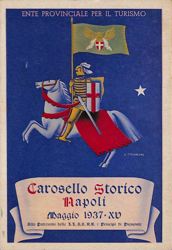 ab8107 - CARTOLINA  D'EPOCA - Napoli  Città - Carosello Storica Napoli