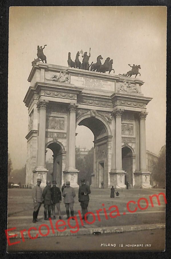 ag9067 - CARTOLINA D'EPOCA - Milano Città - Arco della Pace
