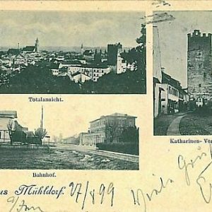 11723 - Ansichtskarten  POSTCARD - Deutschland GERMANY - Gruss Aus MUHLDORF 1899