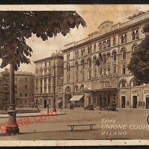 ag9074 - CARTOLINA D'EPOCA - Milano Città - Uniore Cooperativa