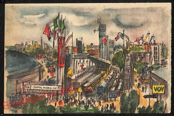 ag9076 - CARTOLINA D'EPOCA - Milano Città - Fiera di Milano