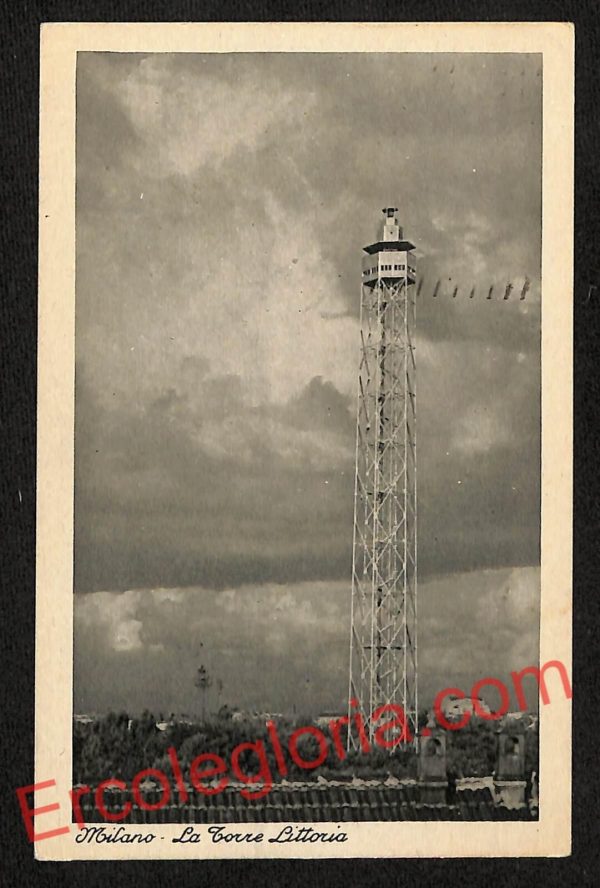ag9079 - CARTOLINA D'EPOCA - Milano Città - La Torre Littoria