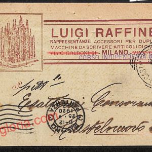 ag9082 - CARTOLINA D'EPOCA - Milano Città - Luigi Raffinetti