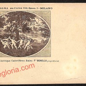 ag9084 - CARTOLINA D'EPOCA - Milano Città - Hotel Roma