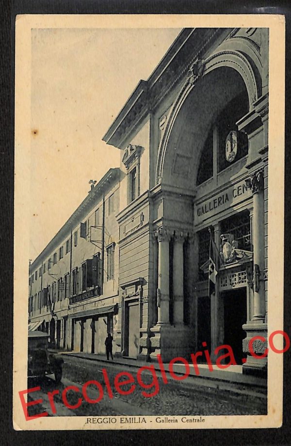 ah9680 - CARTOLINA D'EPOCA - Reggio Emilia Città - Galleria Centrale