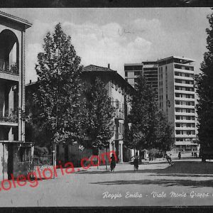 ah9682 - CARTOLINA D'EPOCA - Reggio Emilia Città - Viale Monte Grappa