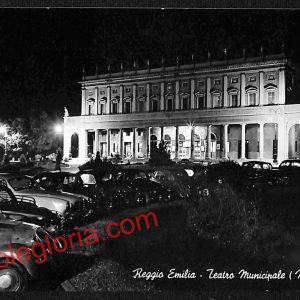ah9683 - CARTOLINA D'EPOCA - Reggio Emilia Città - Teatro Municipale