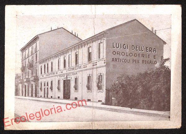 ag9097 - CARTOLINA D'EPOCA - Milano - Orologeria e Oreficeria Luigi Dell' Era