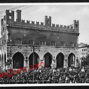 ah7408 - CARTOLINA D'EPOCA - Piacenza Città - Piazza Cavalli
