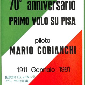 ZA1746 -  Libretto pubblicitario D'epoca - Commemorazione primo volo su PISA '81