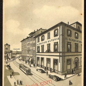 ae6401 - CARTOLINA D'EPOCA -  Firenze Città - Albergo Astoria