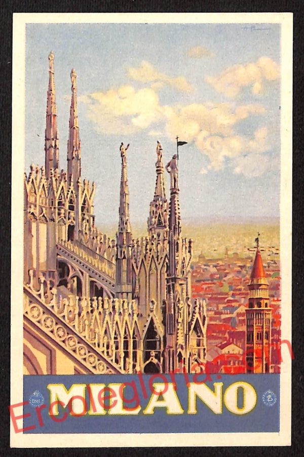 ag9101 - CARTOLINA D'EPOCA - Milano Città - Duomo di Milano