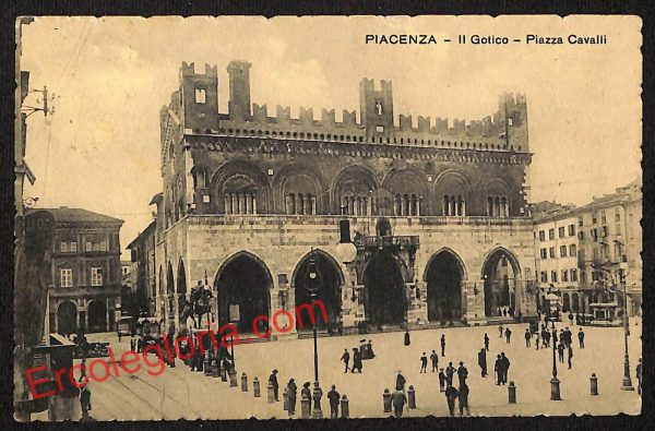 ah7410 - CARTOLINA D'EPOCA - Piacenza Città - Il Gotico