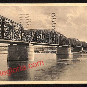 ah7412 - CARTOLINA D'EPOCA - Piacenza Città - Ponte Ferroviario sul Po