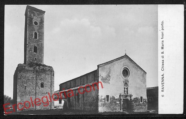 ah9420 - CARTOLINA D'EPOCA - Ravenna Città - Chiesa di San Maria