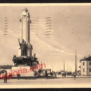 ah7414 - CARTOLINA D'EPOCA - Piacenza Città - Monumento al Pontiere