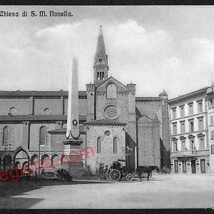 ae6407 - CARTOLINA D'EPOCA -  Firenze  Città - Chiesa di S. M. Novella
