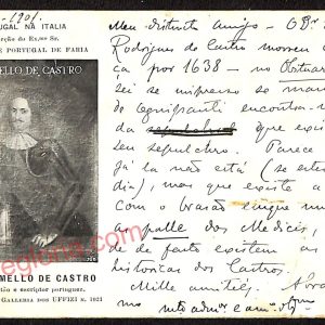 ae6408 - CARTOLINA D'EPOCA -  Firenze  Città - Dinis De Mello De Castro