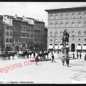 ae6417 - CARTOLINA D'EPOCA -  Firenze  Città - Piazza della Signoria