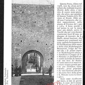 ae6418 - CARTOLINA D'EPOCA -  Firenze  Città - Porta S. Miniato