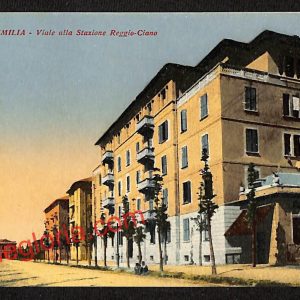 ah9687 - CARTOLINA D'EPOCA - Reggio Emilia - Viale alla Stazione Reggio - Ciano