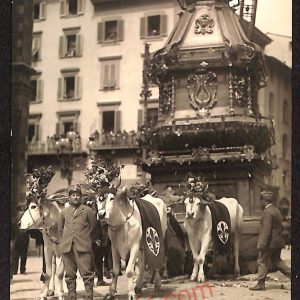 ae6423 - CARTOLINA D'EPOCA -  Firenze  Città - Il Carro del Sabato Santo