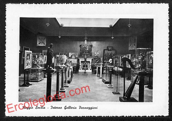 ah9696 - CARTOLINA D'EPOCA - Reggio Emilia Città - Galleria Parmeggiani