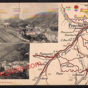 ah8704 - CARTOLINA D'EPOCA - Pistoia Provincia - Pracchia