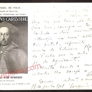 ae6432 - CARTOLINA D'EPOCA -  Firenze  Città - Cardeal Dom Henrique