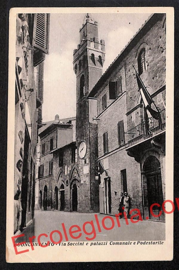 ai5529 - CARTOLINA D' EPOCA - Siena Provincia - Buonconvento