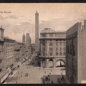 ae2118 - CARTOLINA  D'EPOCA - Bologna Città - Via Razzoli
