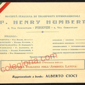 ae6446 - CARTOLINA D'EPOCA -  Firenze  Città - F. Henry Humbert